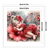 Cute Girl-11CT Stamped Cross Stitch 40*40cm/15.75*15.75in tapestrymarket
