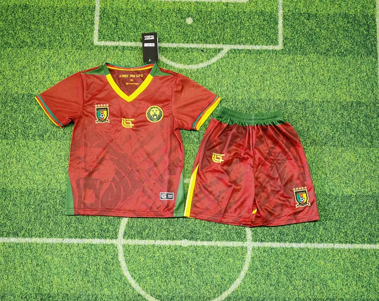 2025/26 Cameroon Away - Kids Jersey