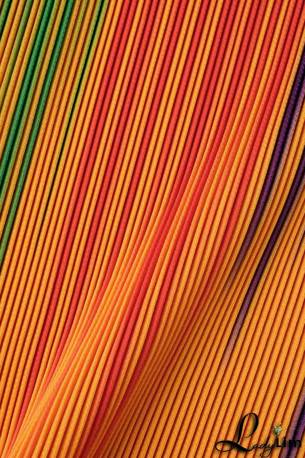 Apricot Casual Elegant Gradual Change Print Patchwork Fold O Neck Short Sleeve Two Pieces