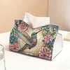 DIY Hummingbird Diamond Painting Tissue Box