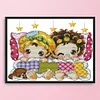 Sleep in Row-14CT Stamped Cross Stitch Kit(23*21cm)