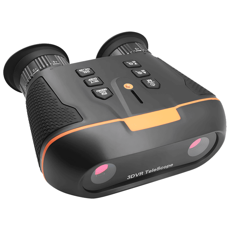 VRNV100 Helmet-mounted Naked Eye 3D VR Night Vision Goggles Infrared Binoculars  HD Night Vision Goggles Independent Diopter Adjustment Outdoor