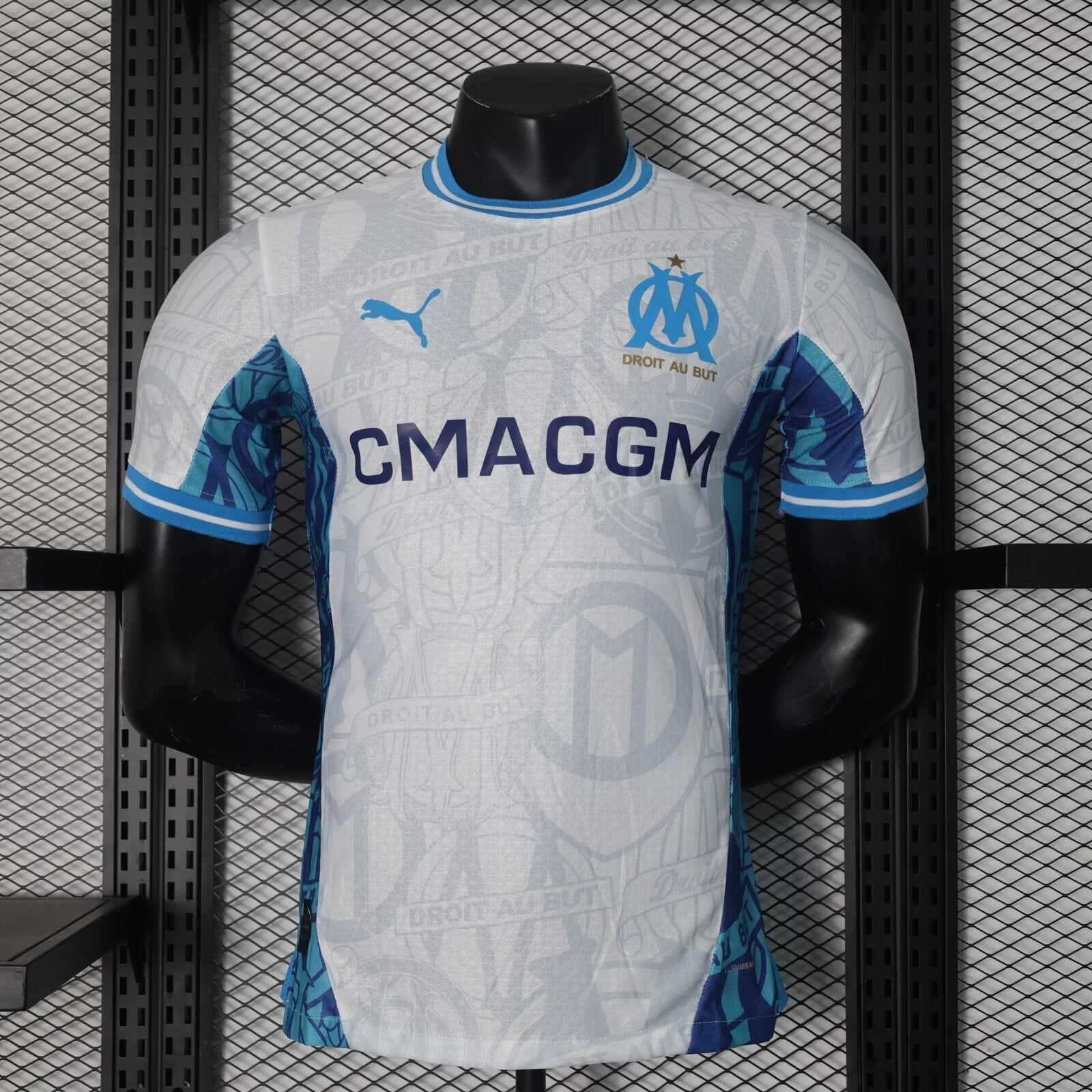 Olympique de Marseille OM maillot foot concept 2024 2025 Maillot De Fou, site maillot de foot pas cher