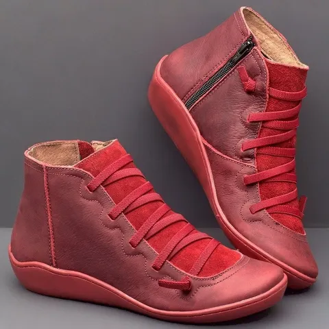 Bocata - Rot Wasserdichte Stiefeletten - FashionWOLF