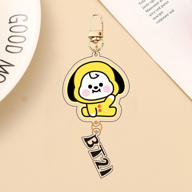 BT21 Baby Cute Keychain Pendant