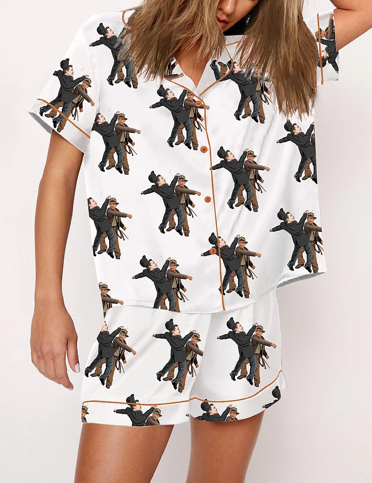 Women's The Punch Print Pajama Set
