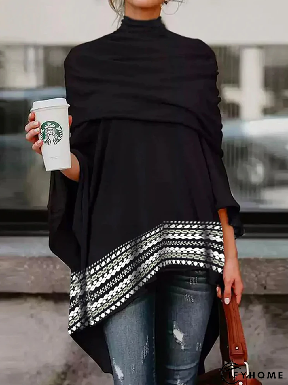 Casual Jersey Loose T-Shirt TUNIC | IFYHOME