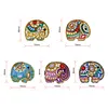 5pcs DIY Full Drill Diamond Paintng Special-shaped Elephant Keychains Kit