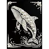 Diamond Painting-DIY Special Shaped Drill Pearl Painting Whale(30x40cm)