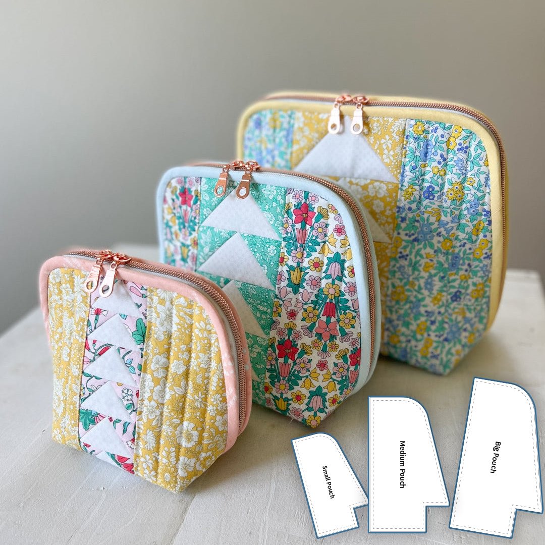 Cute Bag Pattern Template Set(3PCS)