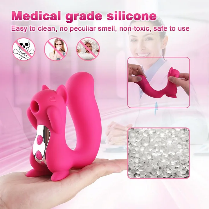 Squirrel Vibrator Pink