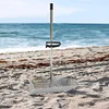 Stainless Steel Sand Screen Collapsible Beach Sand Scoop Shovel Shell Shovel