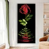 Rose - 9CT Full Beaded Cross Stitch Kit(31x77cm)
