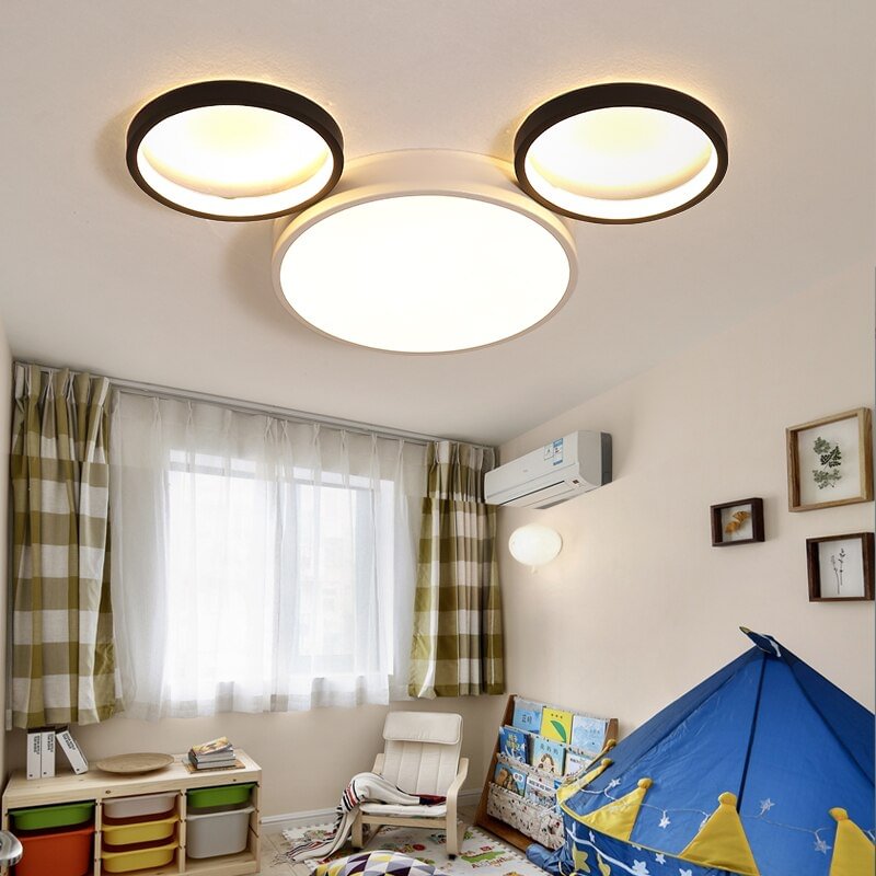 Macaron Lustre Cartoon Modern Led Chandelier For Children Room Kid Room Deco Chandelier Lighting Led Lamp Fixtures