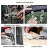 EDC Pry Bar Multitool with Bi-Directional Ratchet Screwdriver & Everlasting Pen, Wrenches, Crowbar and Box Openers Camping Accessories A Versatile Companion