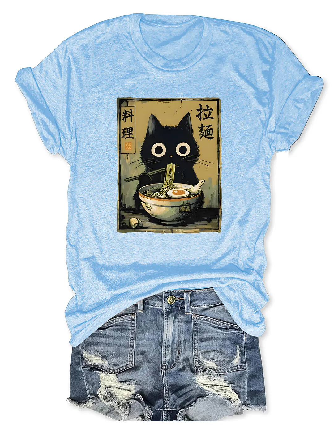 Ramen Cat T-shirt