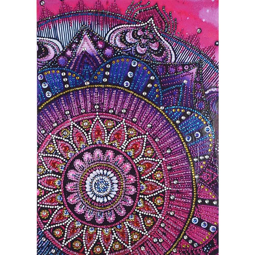 

30*40CM - Flowers - Round Drill Diamond Painting, 501 Original
