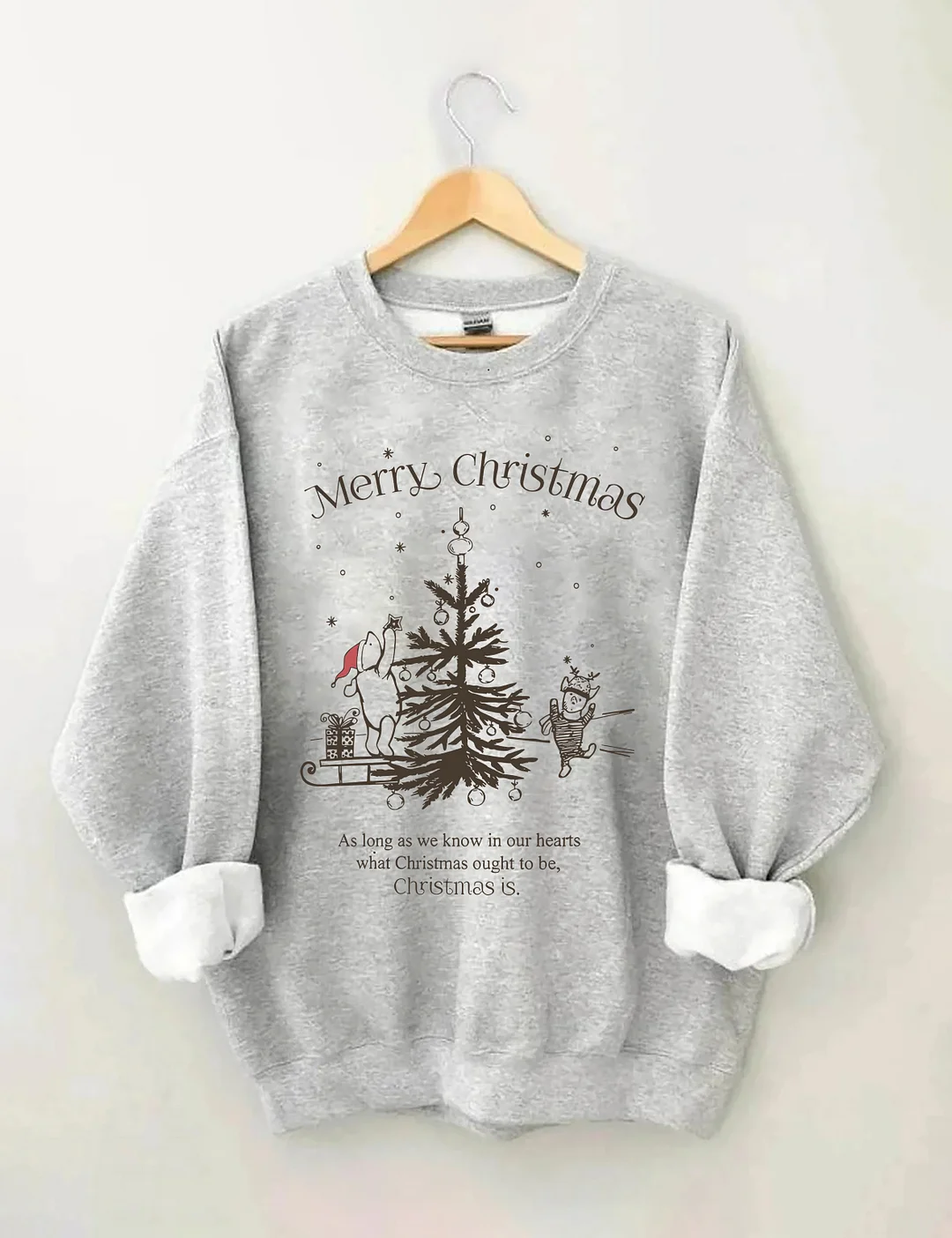 Winnie And Piglet Christmas Sweatshirt