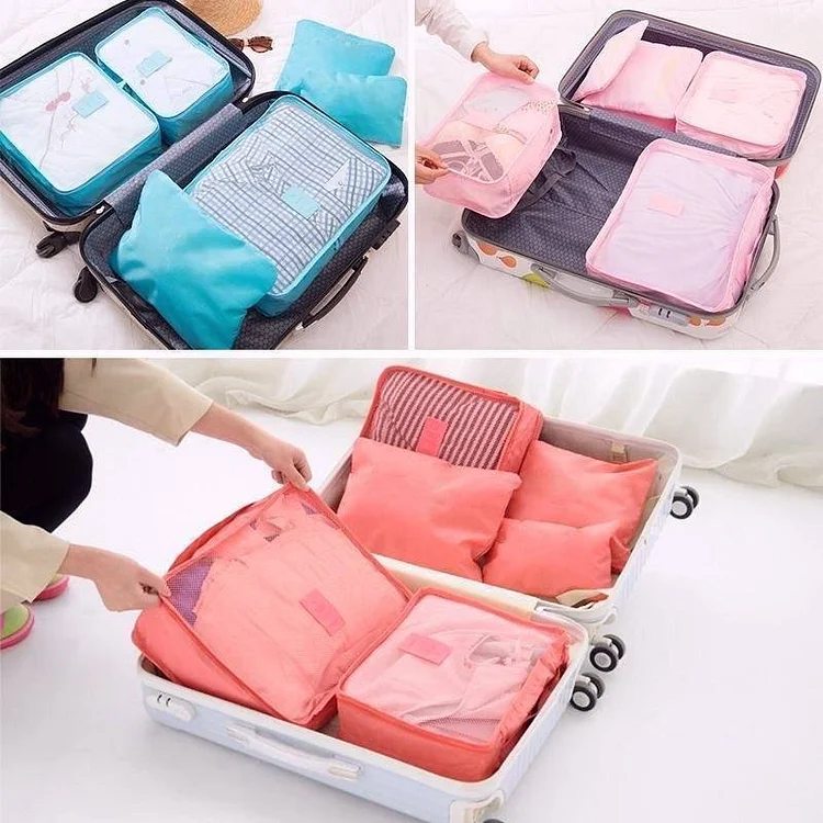 🧳Portable Luggage Packing Cubes - 6 Pieces ✈ 