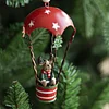 Nordic Hot Air Balloon Umbrella Christmas Hanging Iron Decors