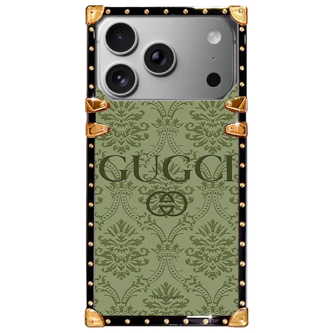 Gucci Vintage Damask Trunk Case | Luxury Designer Phone Cover