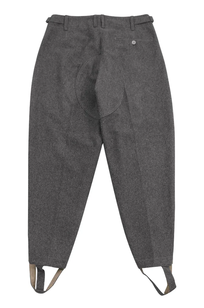   Wehrmacht German M1942 Stone Grey Wool Trousers German-Uniform