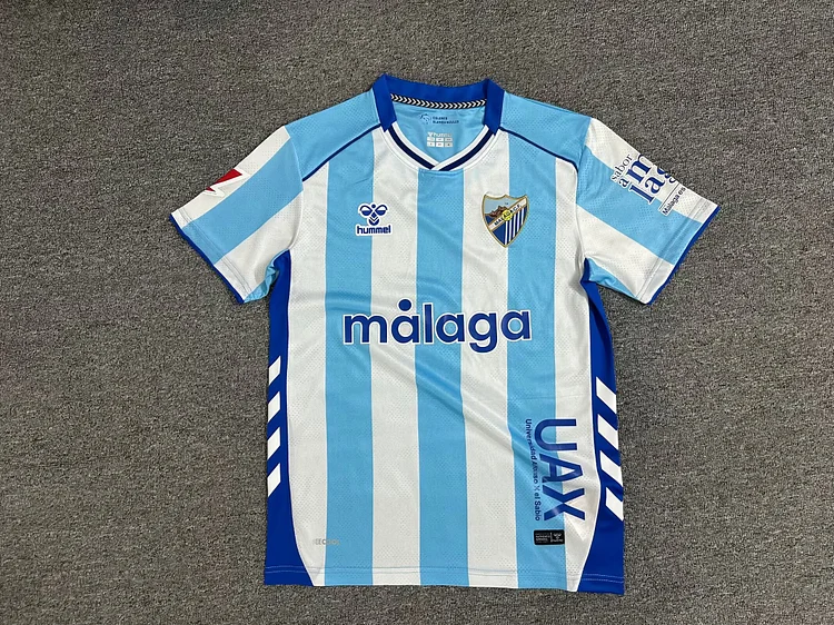 2025-26 New Season-Malaga Home Jersey-Fans Edition