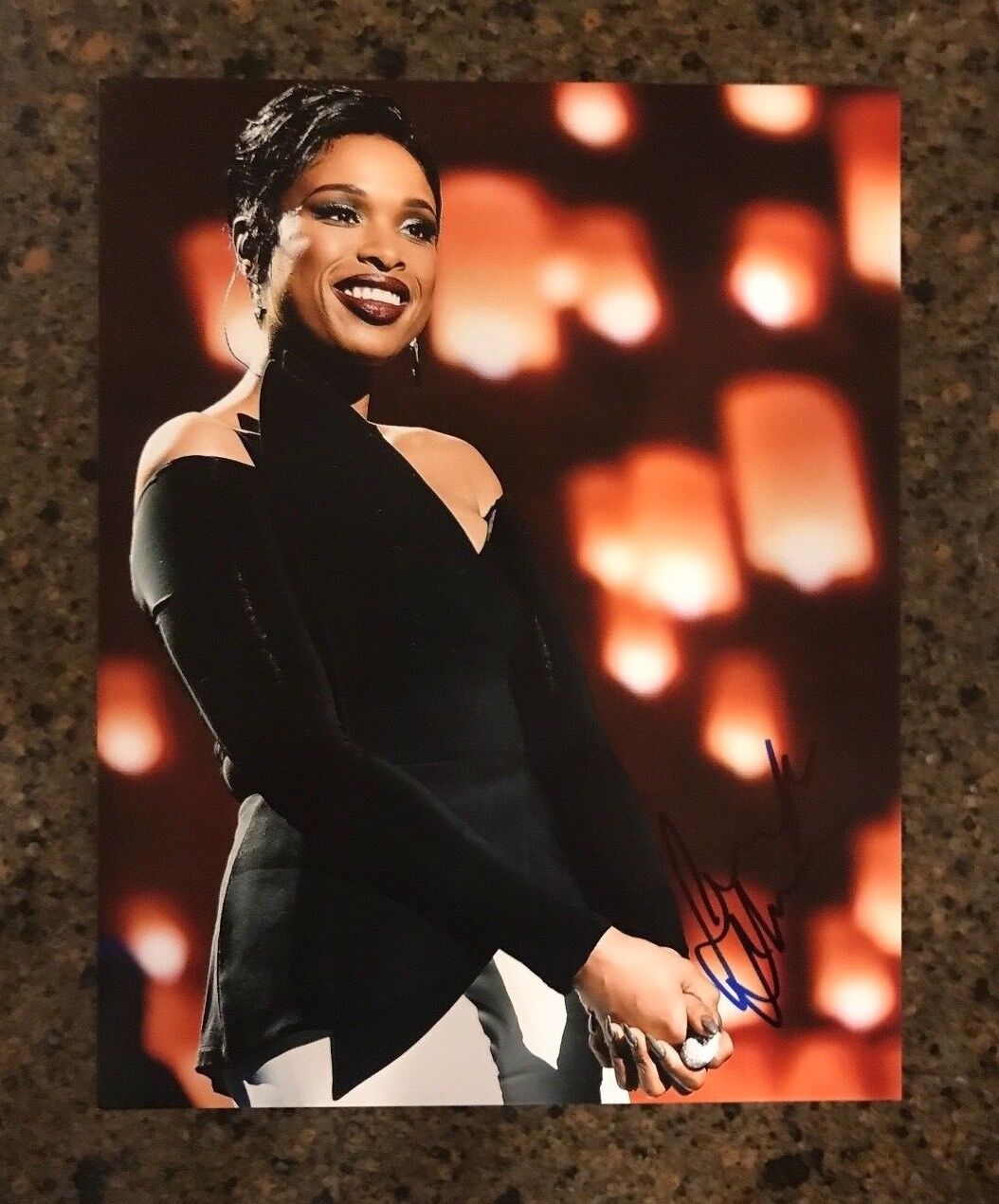 * JENNIFER HUDSON * signed autographed 11x14 Photo Poster painting *AMERICAN IDOL* SPOTLIGHT * 1