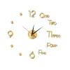Acrylic wall clock diy personalized 3D wall sticker wall clock