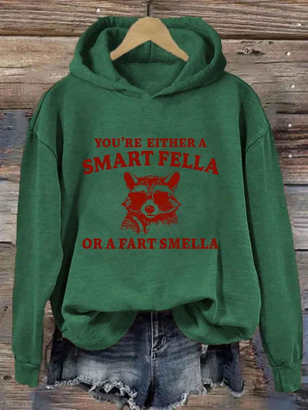 Are You A Smart Fella Or Fart Smella Hoodie