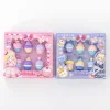 8 BOXES Cute Cartoon Bunny Superman Erasers Set for Kids Student Office Exam Stationery Gift