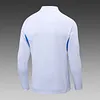 Joyfball 2025/2026 Manchester United Long Zipped Jacket White Football Jersey 1:1 Thai Quality