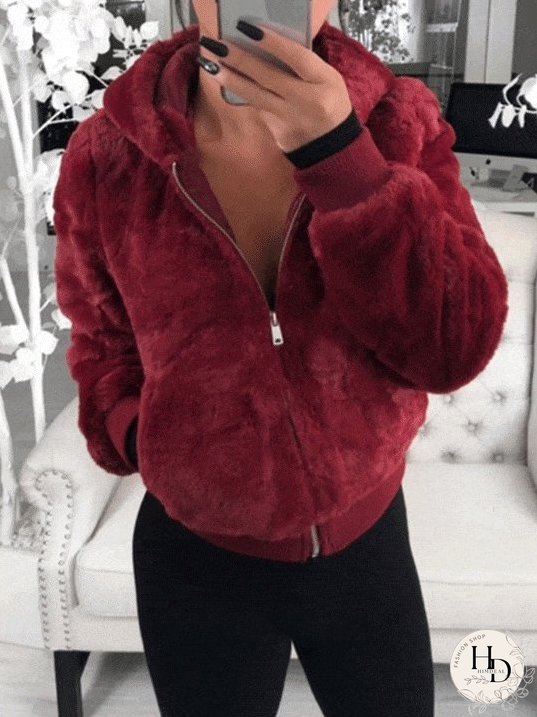 Tie-Dye Hooded Fleece Jacket