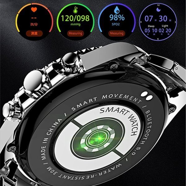 Multifunctional Smartwatch with Text, Call and Heart Rate Monitor