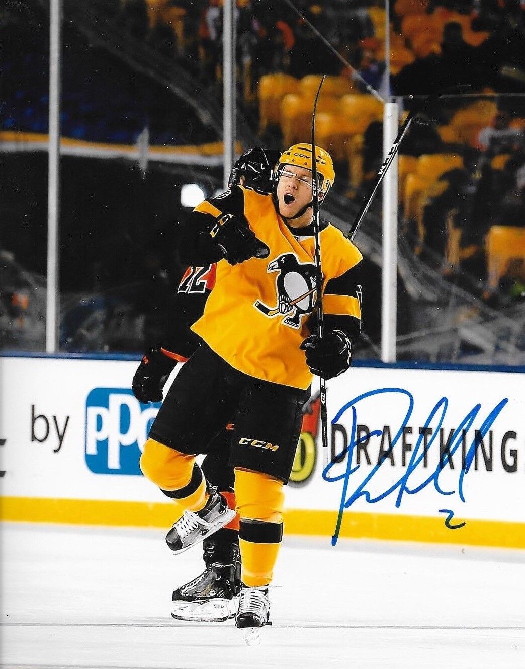 Chad Ruhwedel signed Pittsburgh Penguins 8x10 Photo Poster painting autographed Pens 2