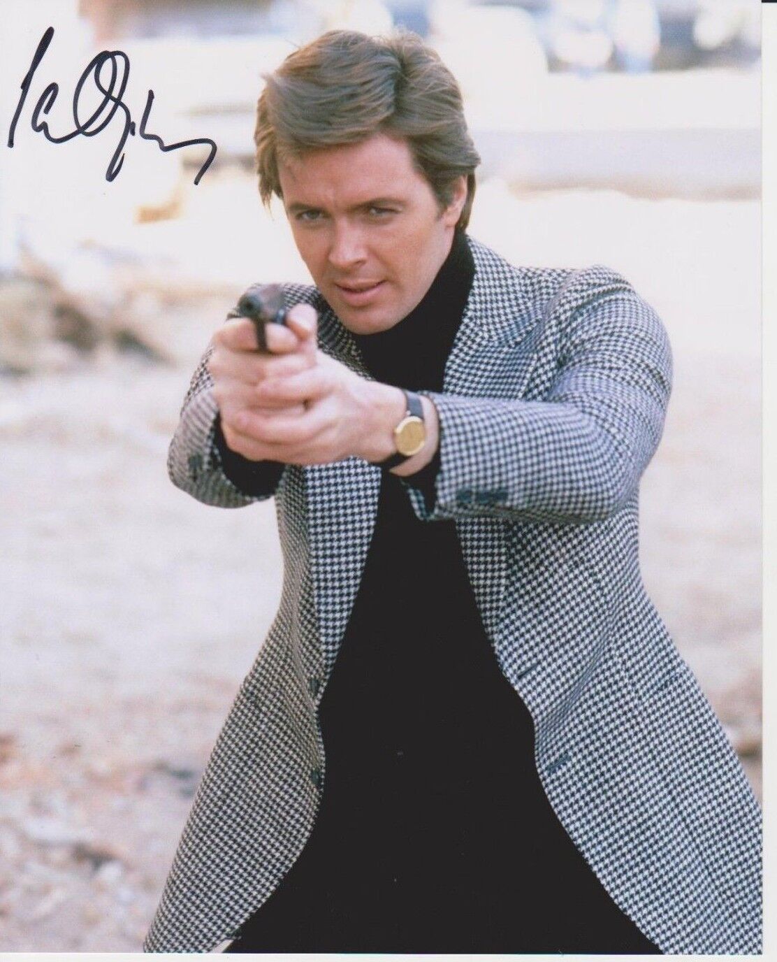 Ian Ogilvy Signed 8x10 Photo Poster painting - Return of the Saint - RARE!! SEXY!!! G621