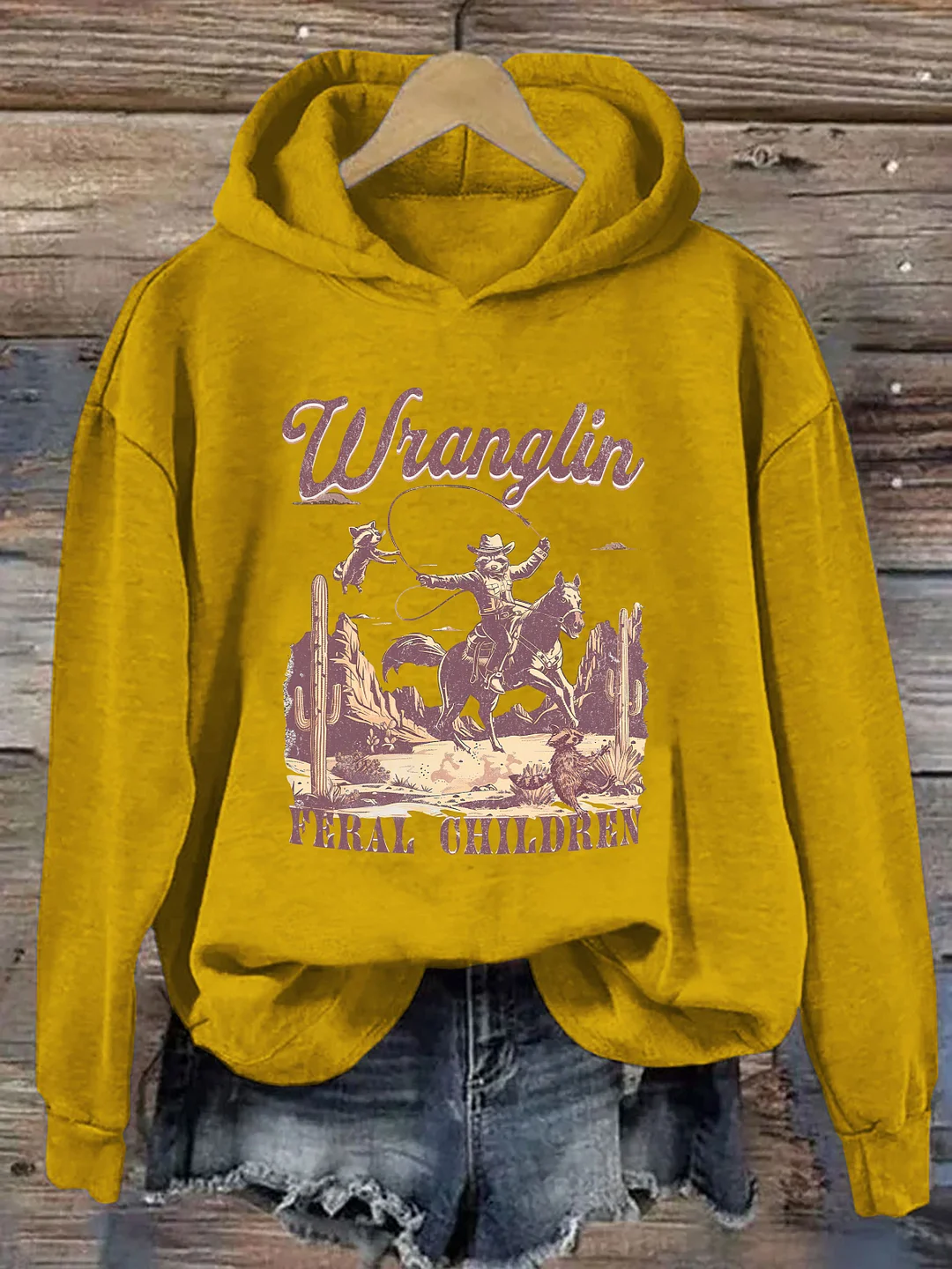 Wranglin Feral Kids Hoodie
