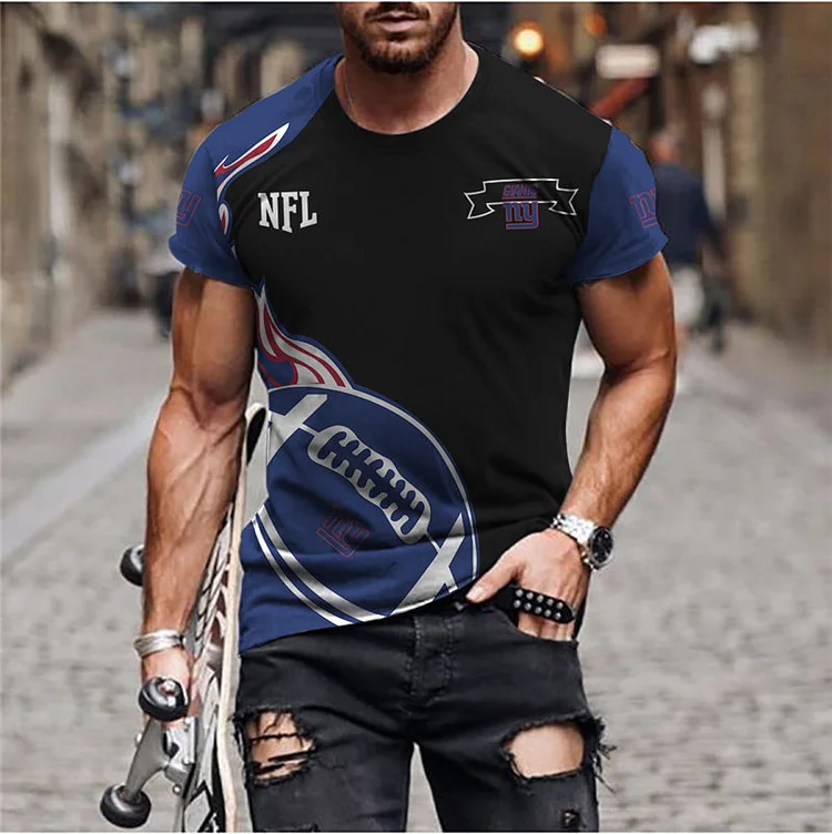 New York Giants All Over Print T-Shirt