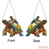 DIY Sea Turtles Diamond Painting Pendant (Single-Sided)
