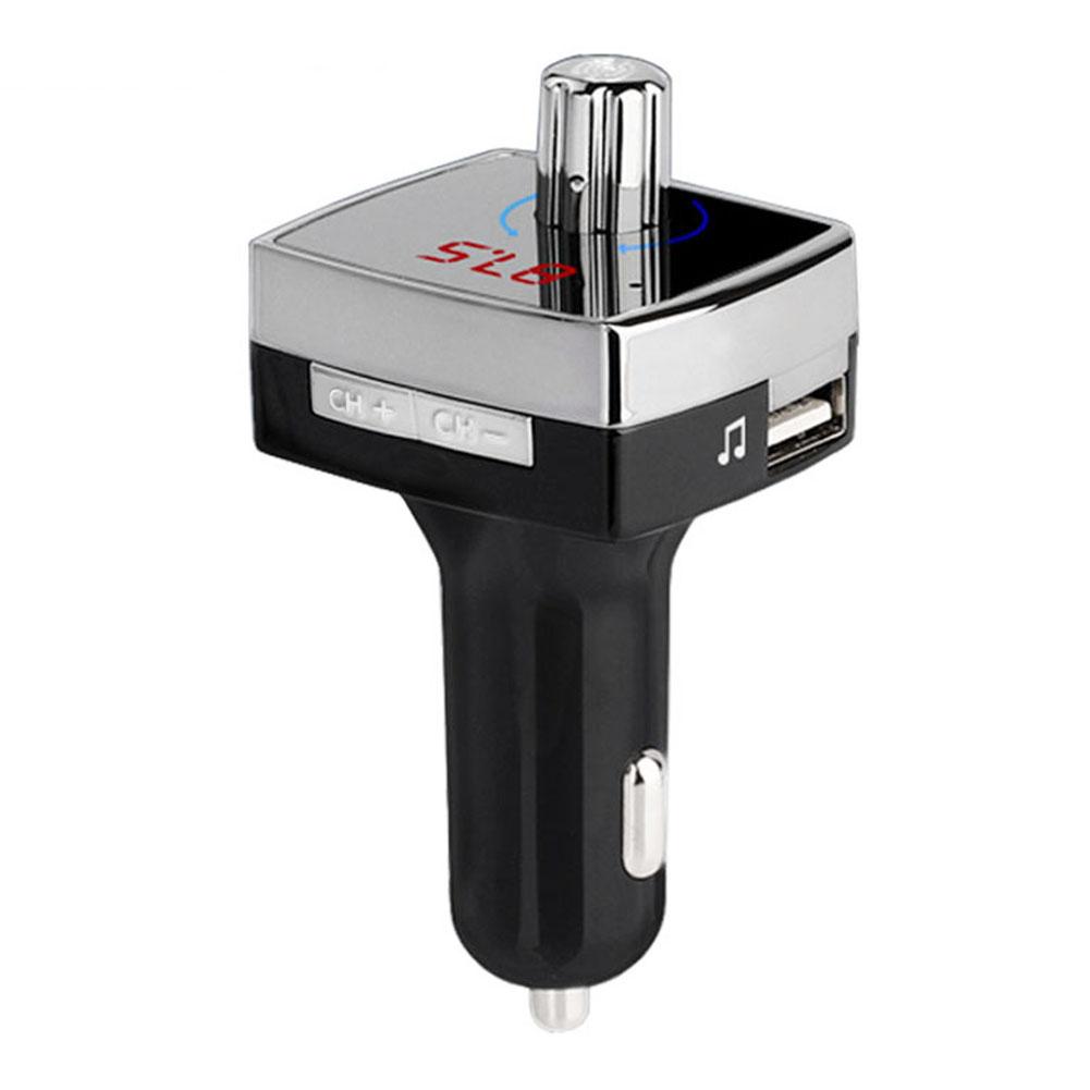 

Bluetooth 4.2 Hands Free Dual USB Vehicle Charger FM Modulator Transmitter, 501 Original