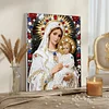 (Pre-Framed)Virgin Mary-Special Shape Diamond Painting Kit(30x40cm)