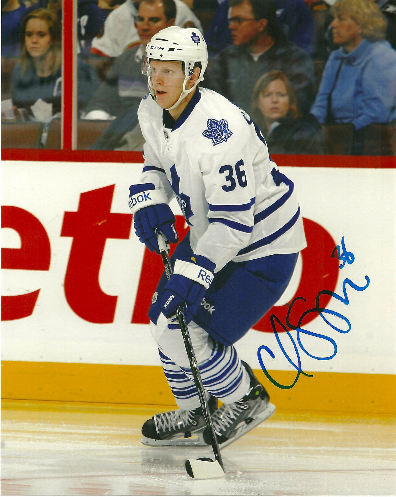 Toronto Maple Leafs Carl Gunnarsson Autographed Signed 8x10 Photo Poster painting COA