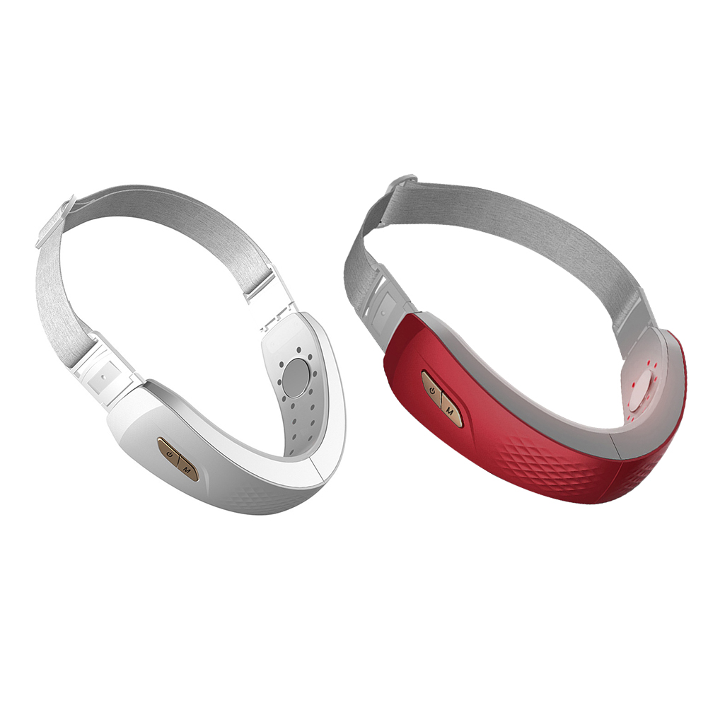 

Face V Shaper Electric Facial Slimming Photon Lift Up Bandage EMS Massager, Red, 501 Original