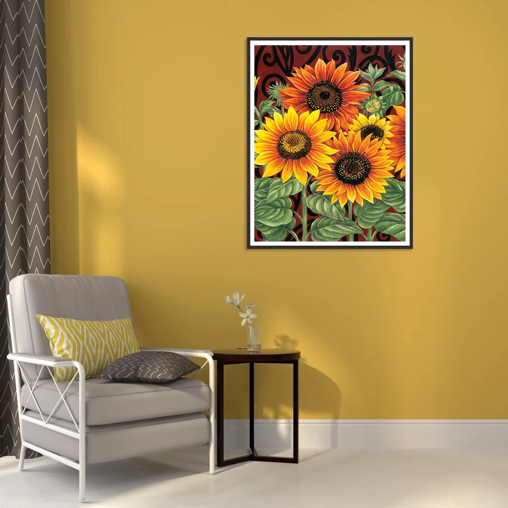 DIY Paint By Number 40*50cm - Flower