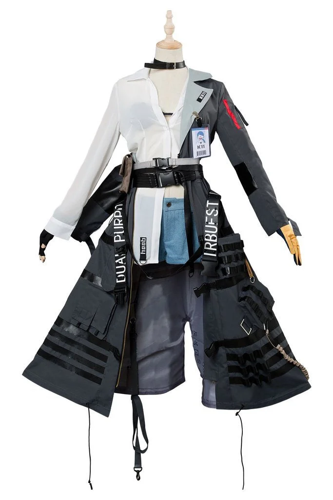 Girls Frontline K11 Outfit Cosplay Costume