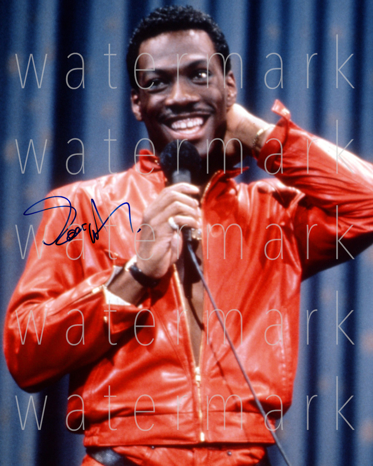 Eddie Murphy Raw SNL Saturday signed 8x10 print Photo Poster painting poster art autograph RP