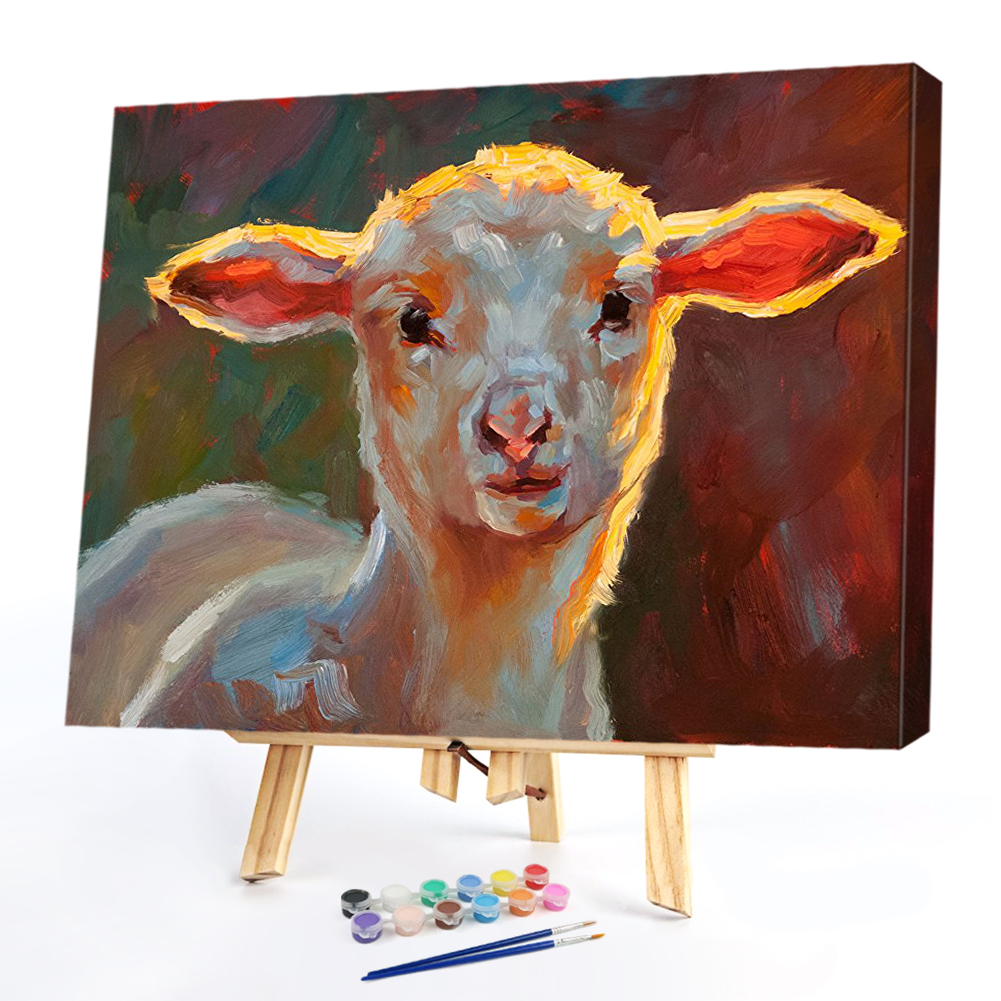 

50*40CM - Paint By Numbers - Sheep, 501 Original