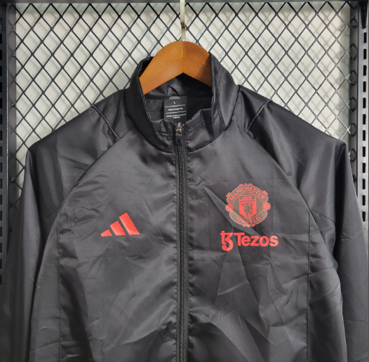 23/24 Windbreaker Manchester United Football T-Shirt 1:1  Quality