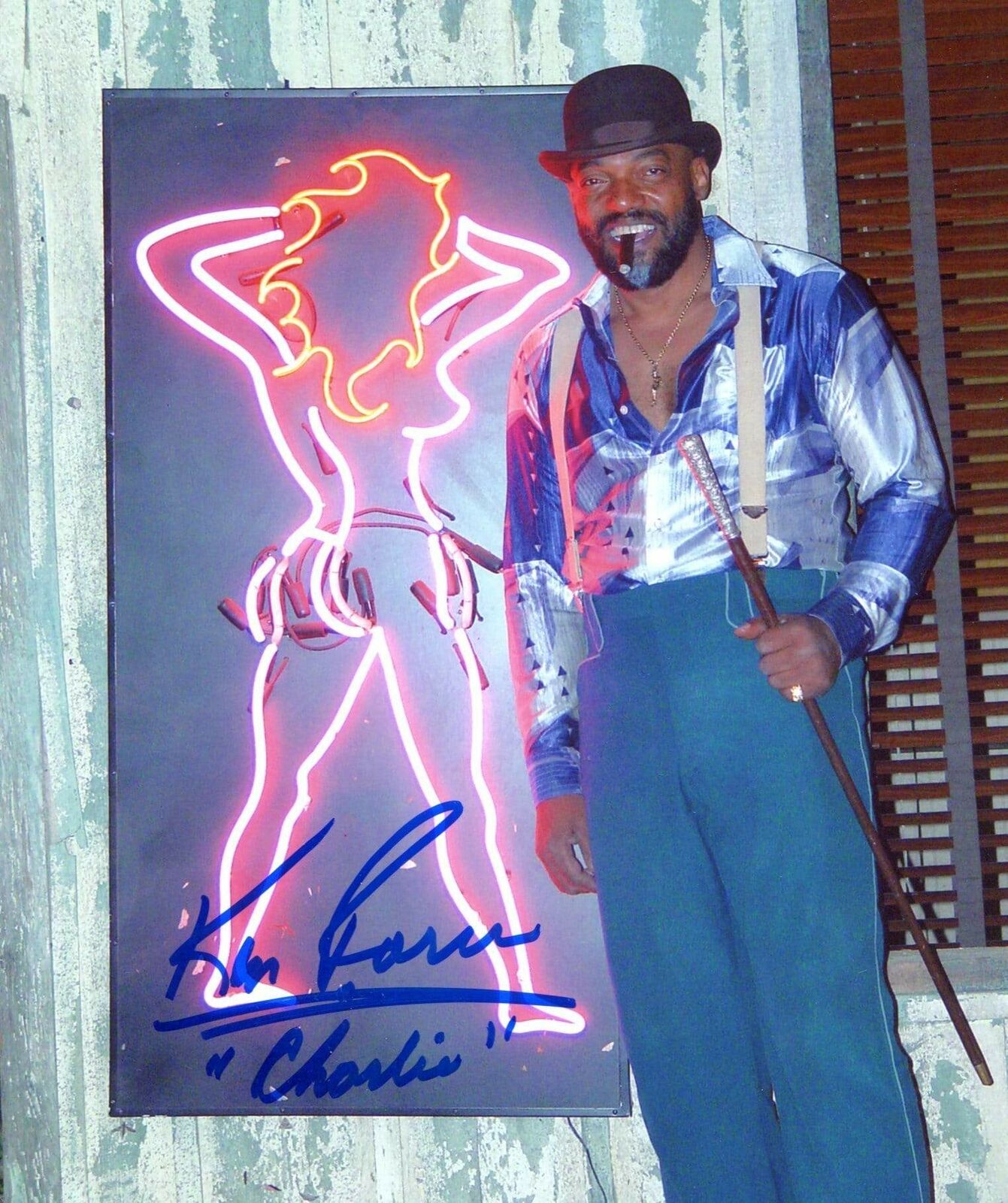 Ken Foree ACTOR autograph, IP signed Photo Poster painting