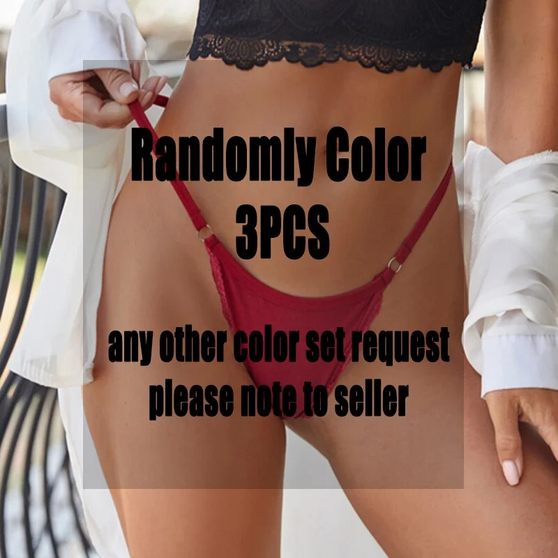 Billionm Sexy Lace Panties for Women Cotton Underwear Thong With Hollow Out Hook G-String Female Breathable Intimates Lingerie